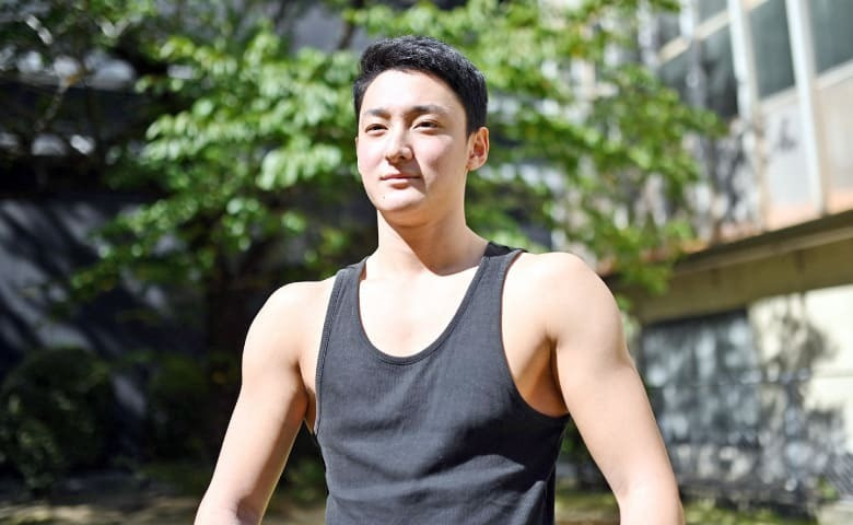 男子在校生