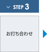 ステップ3 お打ち合わせ