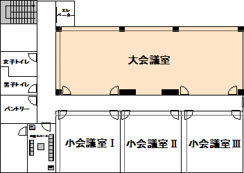 2号館4階フロア図