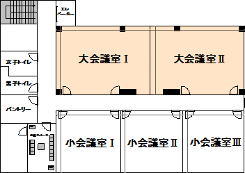 2号館4階フロア図