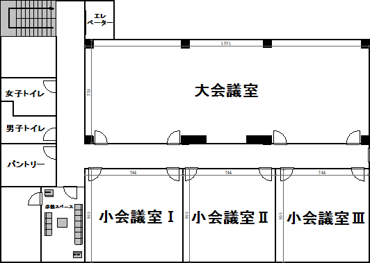 4階フロア図