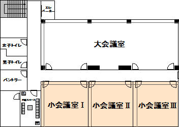 2号館4階フロア図