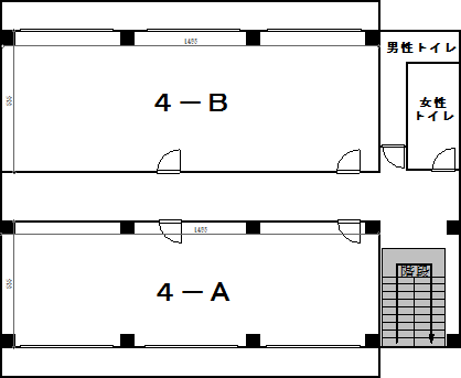 4階フロア図