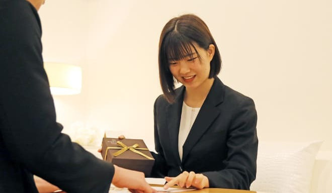 デュアル実習女子学生