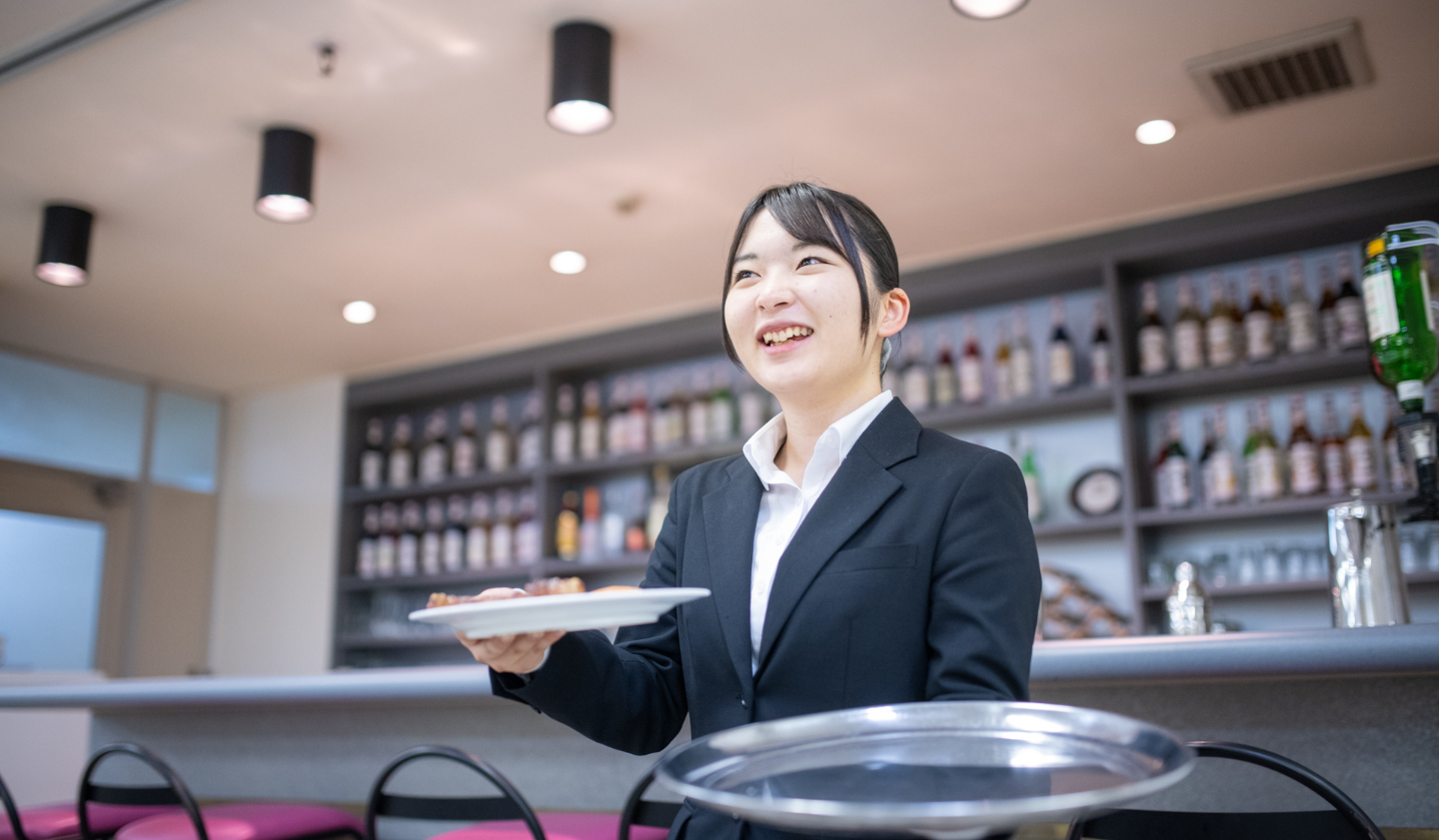 レストランサービス体験授業