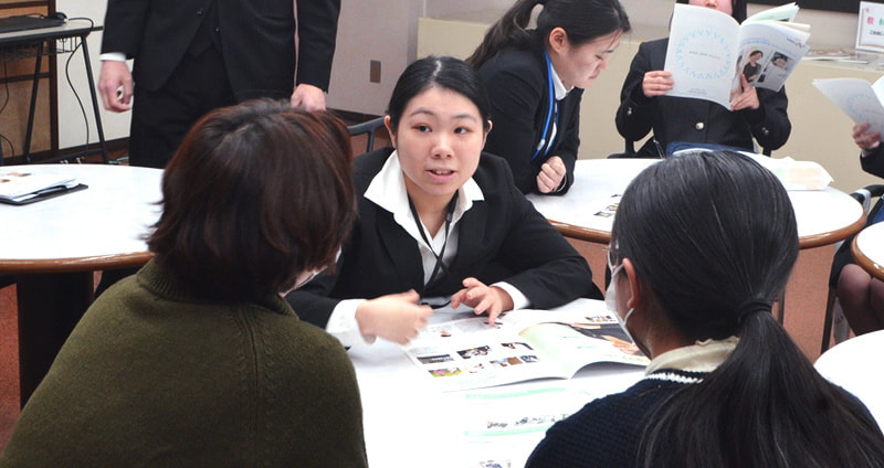 在校生から生の声が聞ける